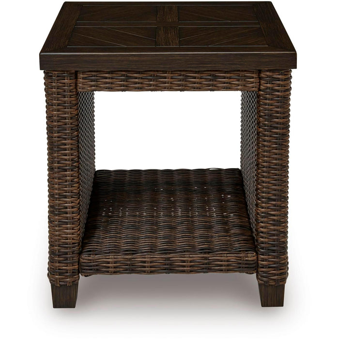 Signature Design by Ashley Monterey Point PCP760-702 Square End Table IMAGE 2