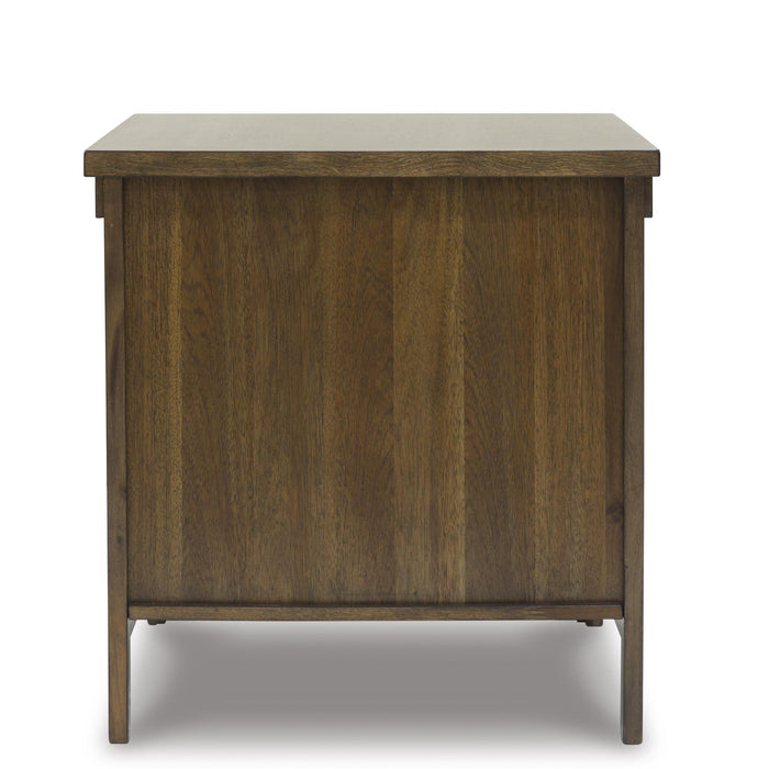 Signature Design by Ashley Moriville T731-3 Rectangular End Table IMAGE 5