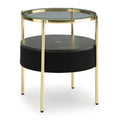 Signature Design by Ashley Nedman A4000669 Accent Table with Speaker IMAGE 1