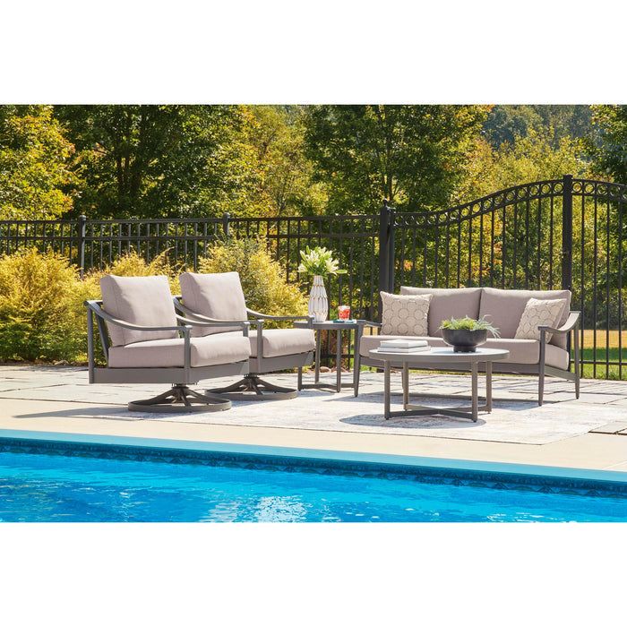 Signature Design by Ashley Ocean Beach PCP510-706 Round End Table IMAGE 4