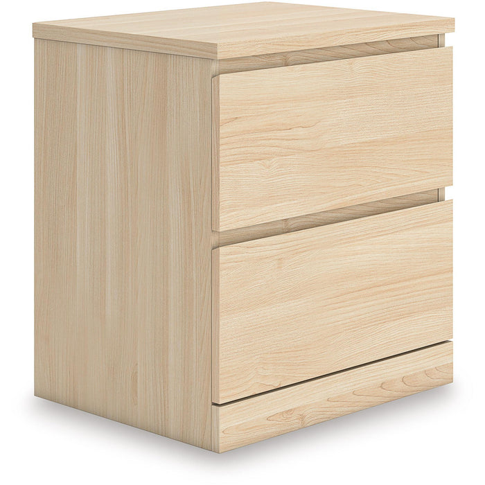 Signature Design by Ashley Onita EB9632-292 Two Drawer Night Stand IMAGE 1