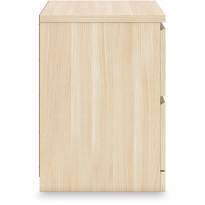 Signature Design by Ashley Onita EB9632-292 Two Drawer Night Stand IMAGE 4