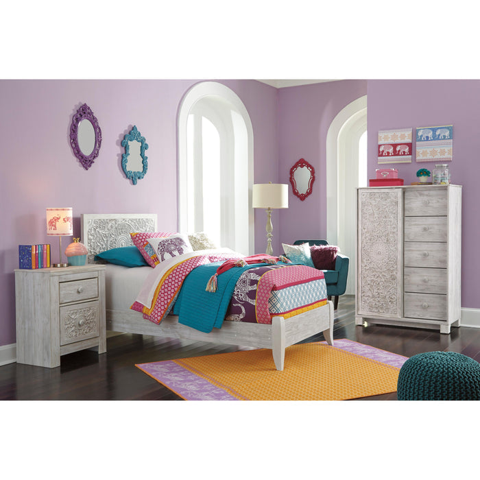 Signature Design by Ashley Paxberry B181B1 Twin Panel Bed IMAGE 6