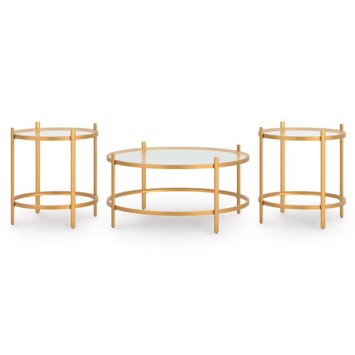 Signature Design by Ashley Pearlox T173-13 Occasional Table Set IMAGE 1