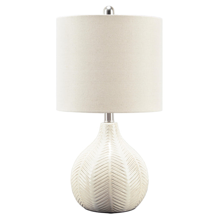 Signature Design by Ashley Rainermen L180024 Ceramic Table Lamp IMAGE 1