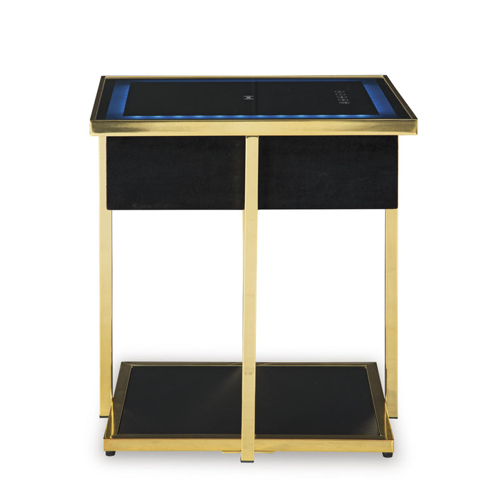 Signature Design by Ashley Rexwell A4000681 Accent Table with Speaker IMAGE 3