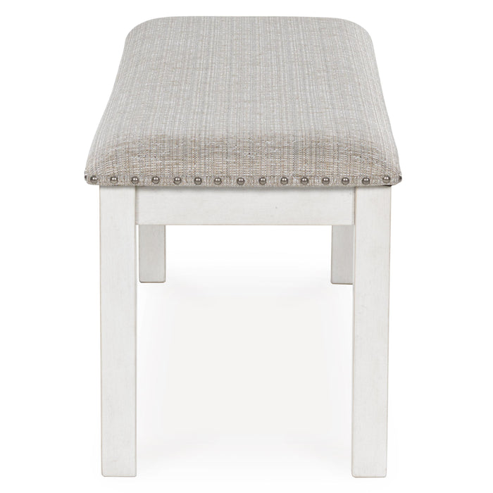 Signature Design by Ashley Robbinsdale D642-00 Large Upholstered Dining Room Bench IMAGE 3