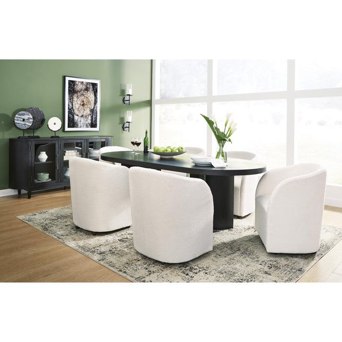 Signature Design by Ashley Rowanbeck D821-02A Dining Upholstered Arm Chair IMAGE 7