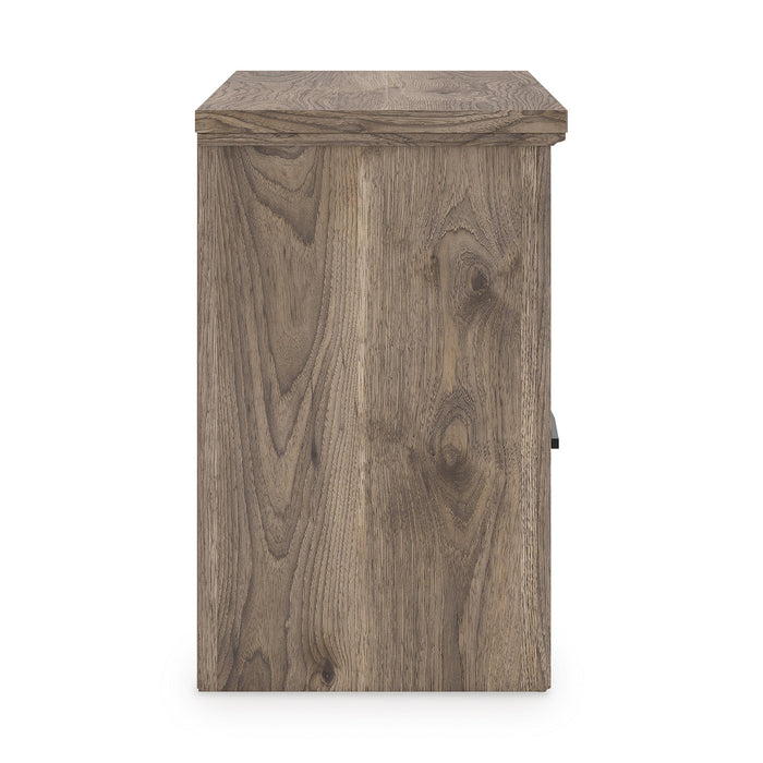 Signature Design by Ashley Rusticott PCB2260-92 Two Drawer Night Stand IMAGE 4