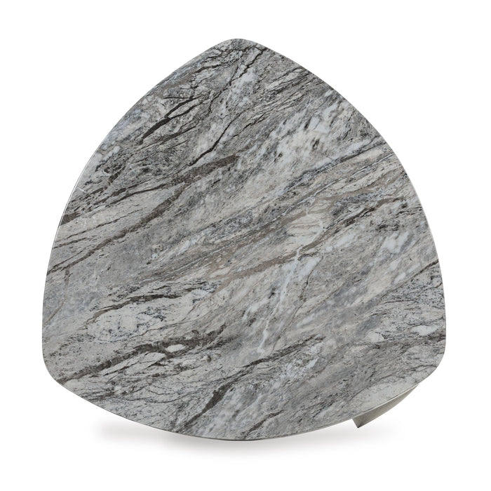 Signature Design by Ashley Surmour T600-6 Triangle End Table IMAGE 3