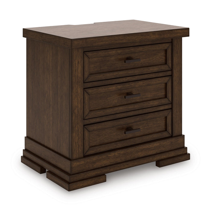 Signature Design by Ashley Taffenbrook B849-93 Three Drawer Night Stand IMAGE 1