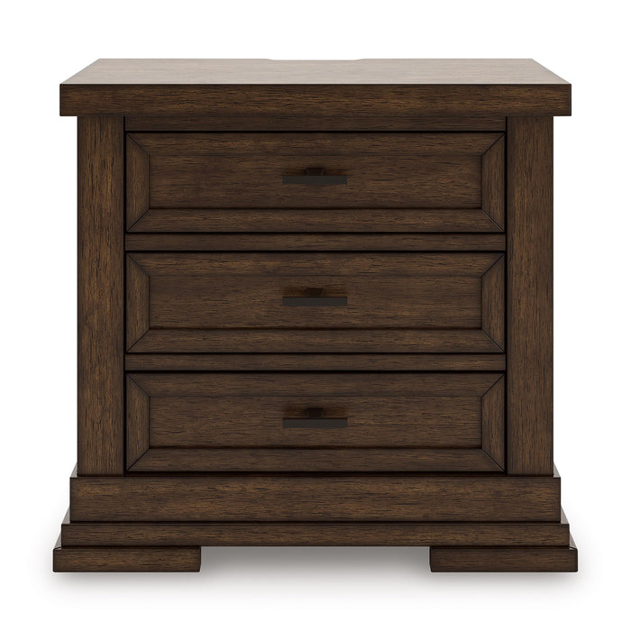 Signature Design by Ashley Taffenbrook B849-93 Three Drawer Night Stand IMAGE 3