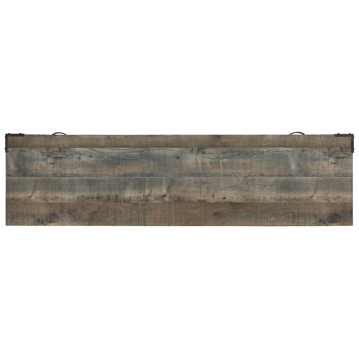 Signature Design by Ashley Trinell EW0446-268 Large TV Stand with Fireplace Option IMAGE 5