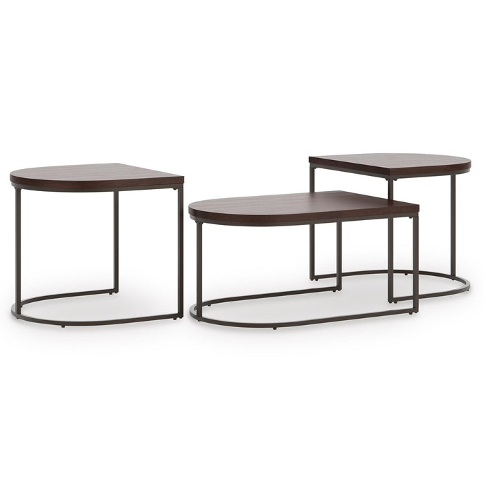 Signature Design by Ashley Vanmore T199-13 Occasional Table Set IMAGE 1