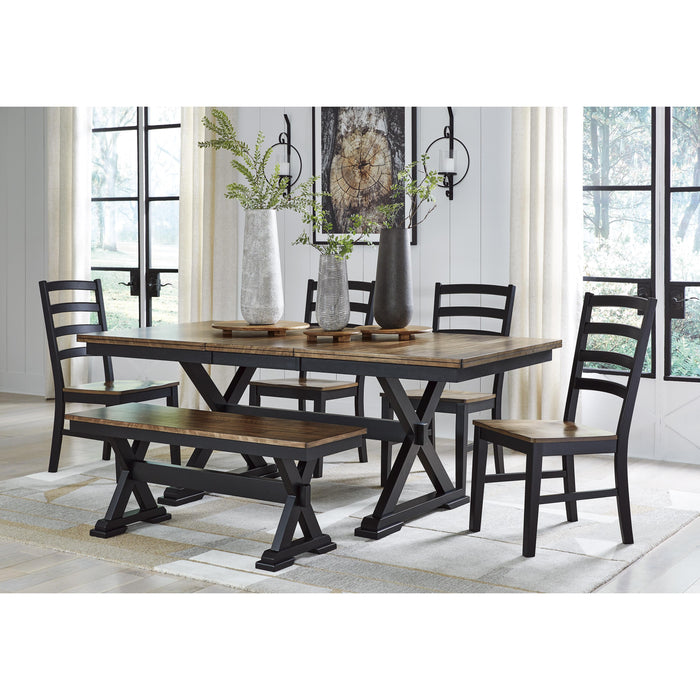 Signature Design by Ashley Wildenauer D634-00 Large Dining Room Bench IMAGE 7