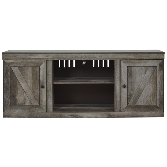 Signature Design by Ashley Wynnlow EW0440-268 Large TV Stand with Fireplace Option IMAGE 3