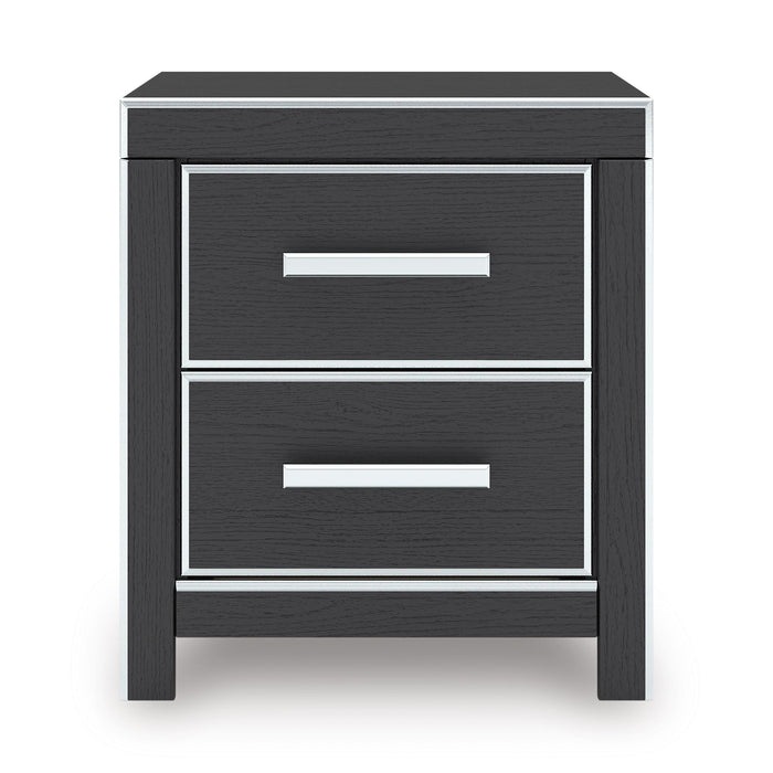 Signature Design by Ashley Zuraleus PCB3380-92 Two Drawer Night Stand IMAGE 3