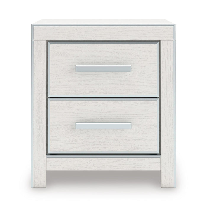 Signature Design by Ashley Zuraleus PCB3381-92 Two Drawer Night Stand IMAGE 3