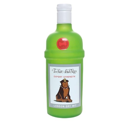 Silly Squeakers - Liquor Bottle - To Sit and Stay - Posh Puppy Boutique