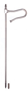 Slaughter pistol grip trocar used in funeral service operations, from lynch supply