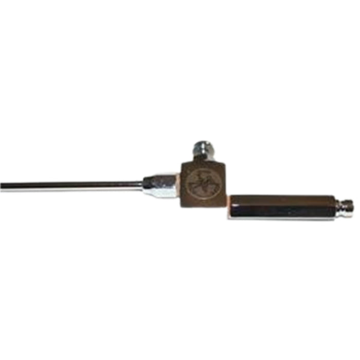 Slaughter quick connect hypo valve trocars used in funeral service operations, from lynch supply