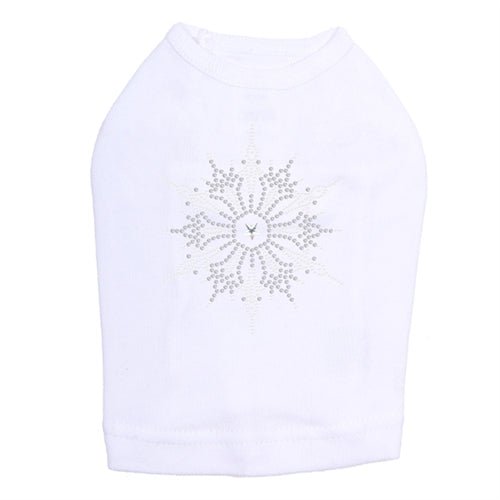 Snowflake 1 Rhinestone Dog Tank - Many Colors - Posh Puppy Boutique