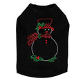 Snowman Outline Rhinestone Dog Tank - Many Colors - Posh Puppy Boutique