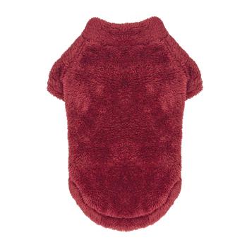 Soft Plush Pullover in Burgundy - Posh Puppy Boutique