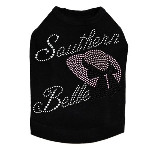 Southern Belle Rhinestones Tank - Many Colors - Posh Puppy Boutique