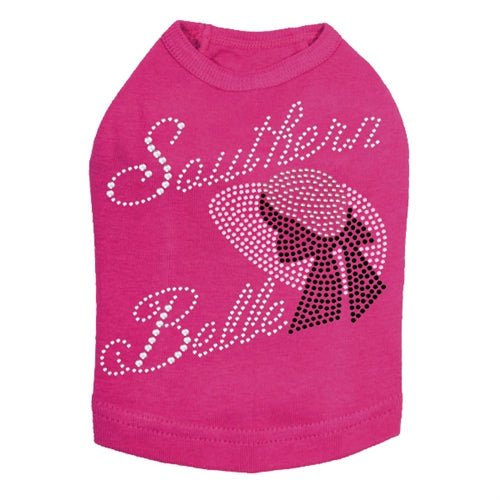 Southern Belle Rhinestones Tank - Many Colors - Posh Puppy Boutique