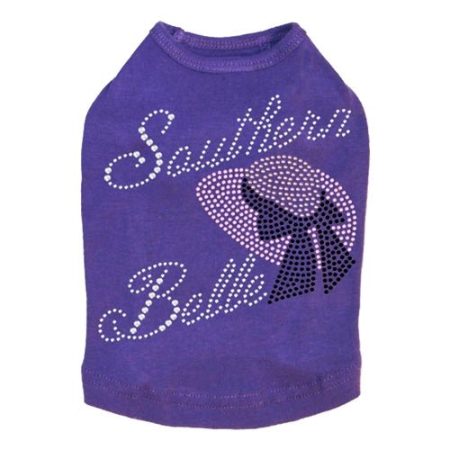 Southern Belle Rhinestones Tank - Many Colors - Posh Puppy Boutique