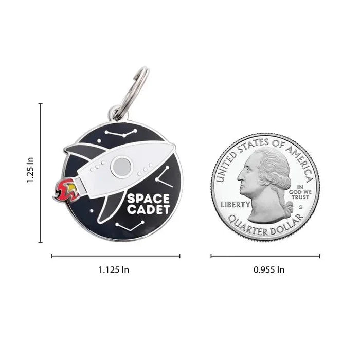 Space Cadet Pet ID Tag - Posh Puppy Boutique