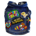 Special Easter Denim Dog Jacket - Posh Puppy Boutique