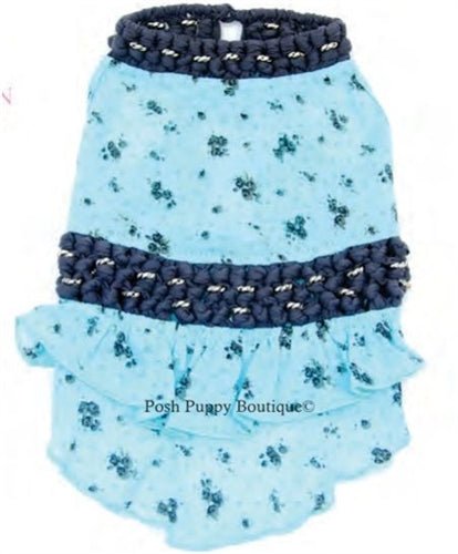 St. Tropez Knotted Dress - Posh Puppy Boutique