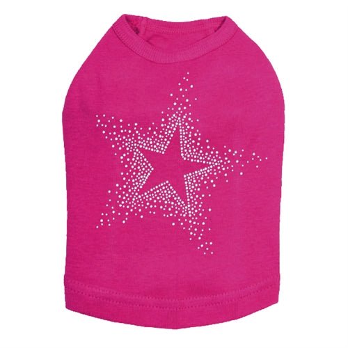 Star Clear Rhinestone Tank - Many Colors - Posh Puppy Boutique