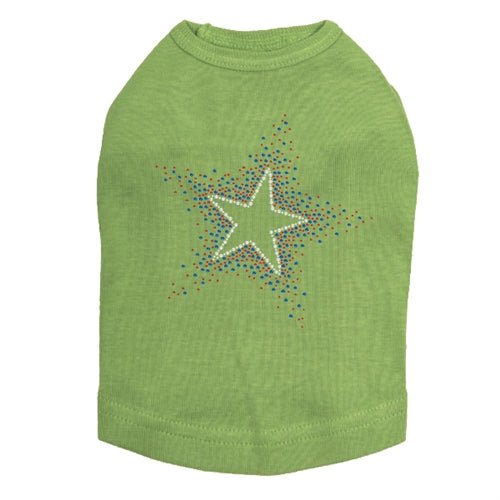 Star Rhinestone Tank in Many Colors - Posh Puppy Boutique