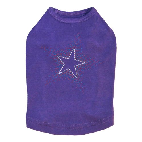 Star Rhinestone Tank in Many Colors - Posh Puppy Boutique