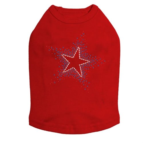 Star Rhinestone Tank in Many Colors - Posh Puppy Boutique