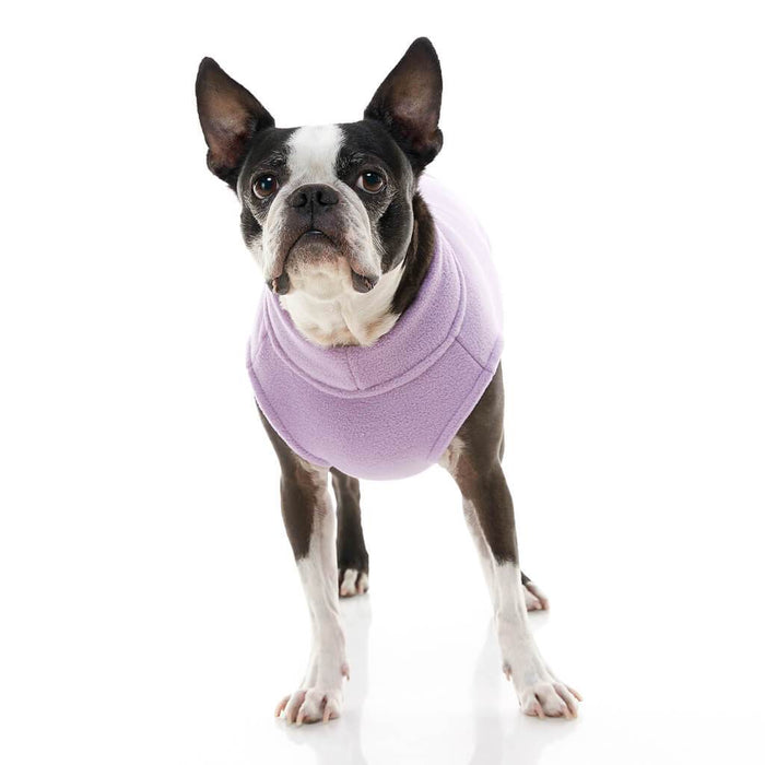 Stretch Fleece Vest For Small and Big Dogs in Lavender