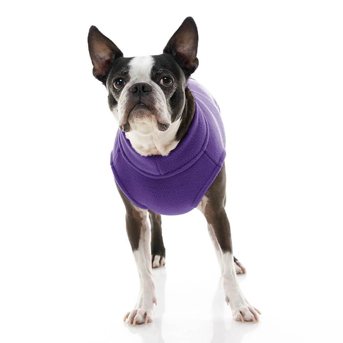Stretch Fleece Vest For Small and Big Dogs in Violet