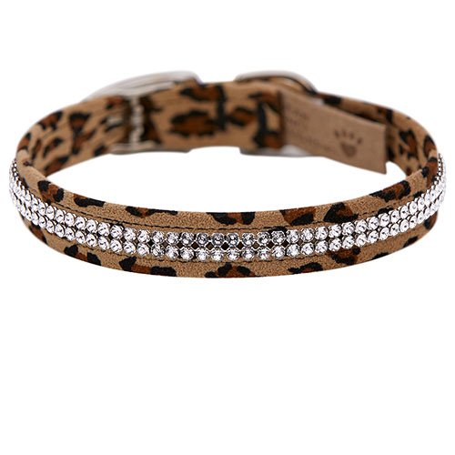 Susan Lanci 2 Row Giltmore Collar - Jungle Print Collection - Posh Puppy Boutique