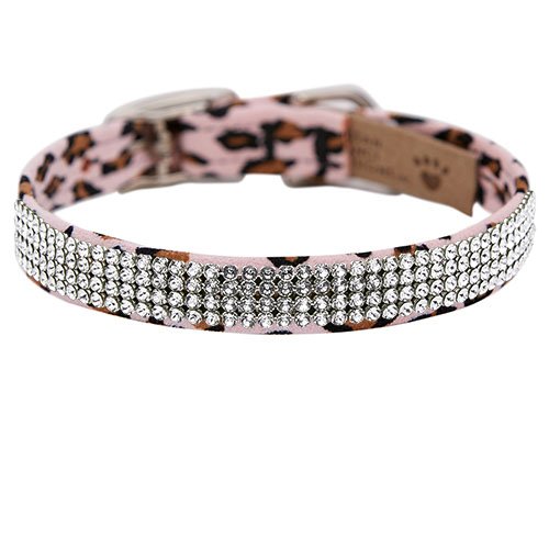 Susan Lanci 4 Row Giltmore Collar - Jungle Print Collection - Posh Puppy Boutique