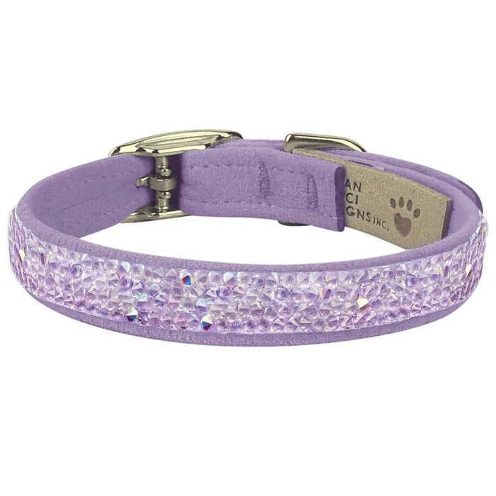 Susan Lanci AB Crystal Puparoxy Collar in Many Colors - Posh Puppy Boutique