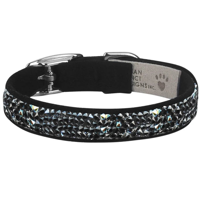 Susan Lanci AB Crystal Puparoxy Collar in Many Colors - Posh Puppy Boutique