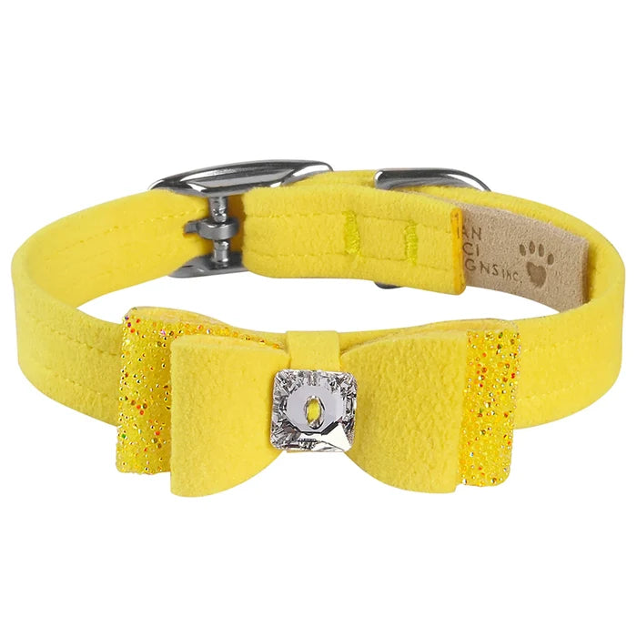 Susan Lanci AB Crystal Stellar Big Bow Collar in Many Colors