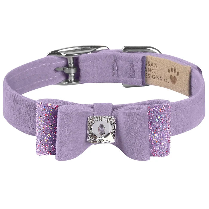 Susan Lanci AB Crystal Stellar Big Bow Collar in Many Colors
