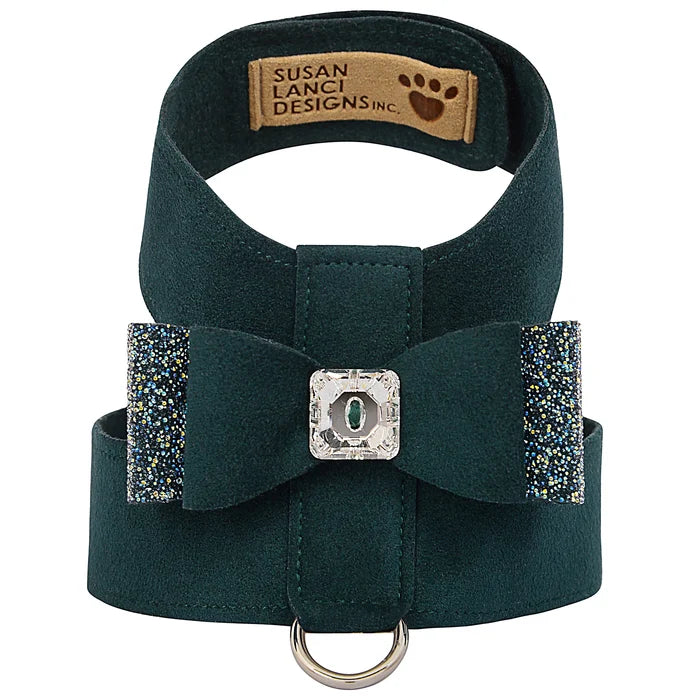 Susan Lanci AB Crystal Stellar Big Bow Tinkie Harness in Many Colors