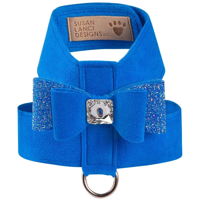 Susan Lanci AB Crystal Stellar Big Bow Tinkie Harness in Many Colors