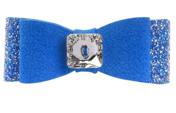 Susan Lanci AB Crystal Stellar Hair Bow in Many Colors - Posh Puppy Boutique
