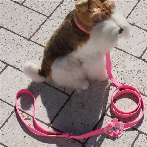 Susan Lanci Alexandra 1/2" Leash 4 ft. - Posh Puppy Boutique